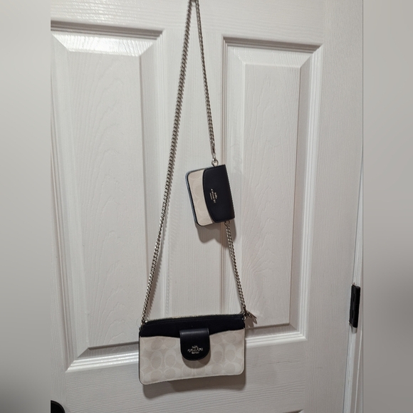 NWOT Coach Poppy Crossbody With Card Case - Picture 6 of 16